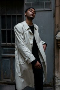 trench coat pour homme