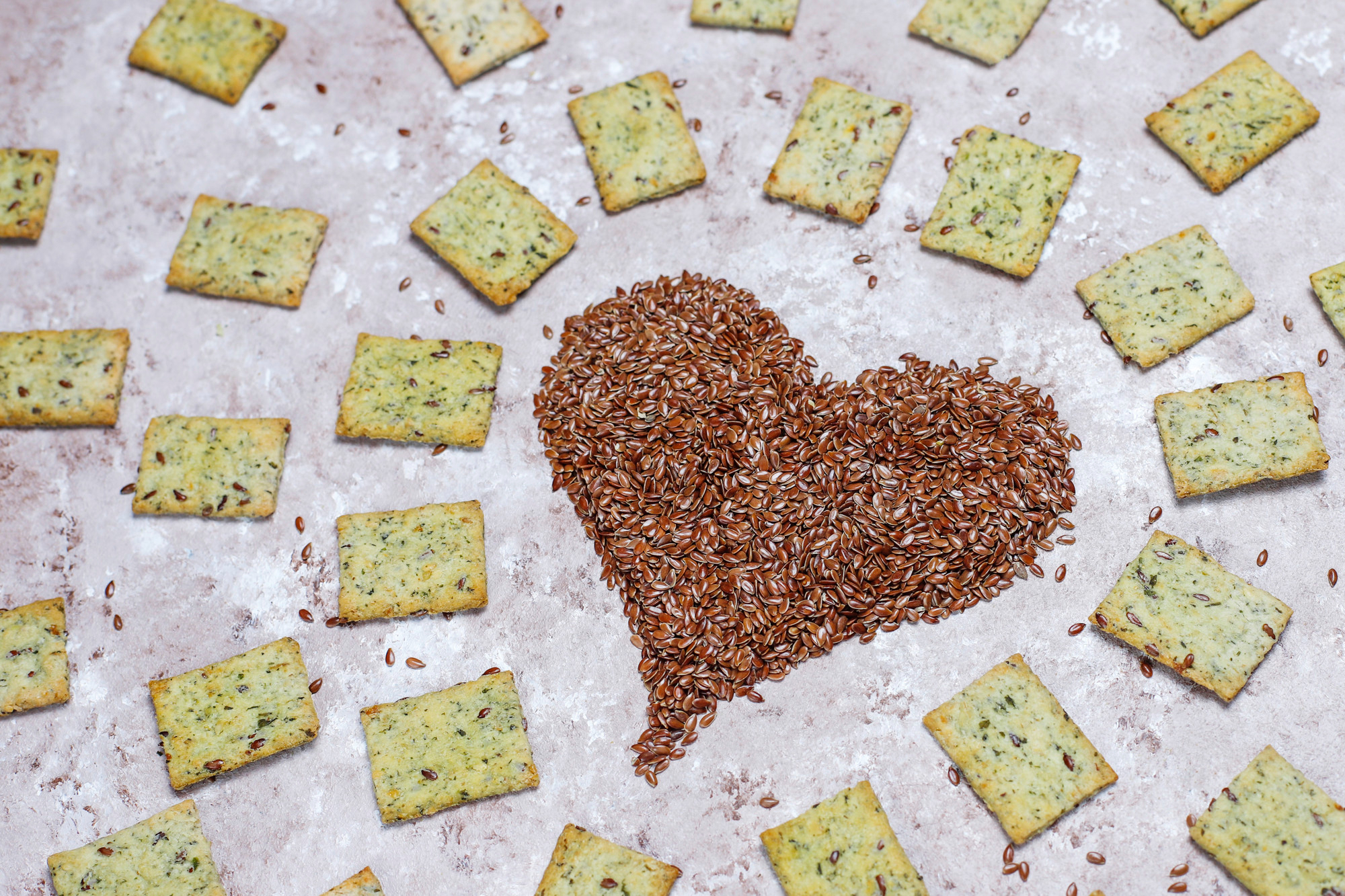 crackers aux graines