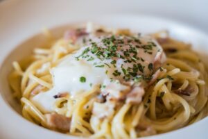 Pâtes à la carbonara