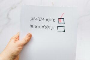 burn out contre balance 