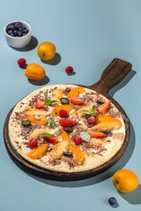 pizza sucrée 