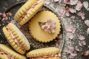 goûts floraux en pâtisserie