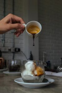 café affogato 