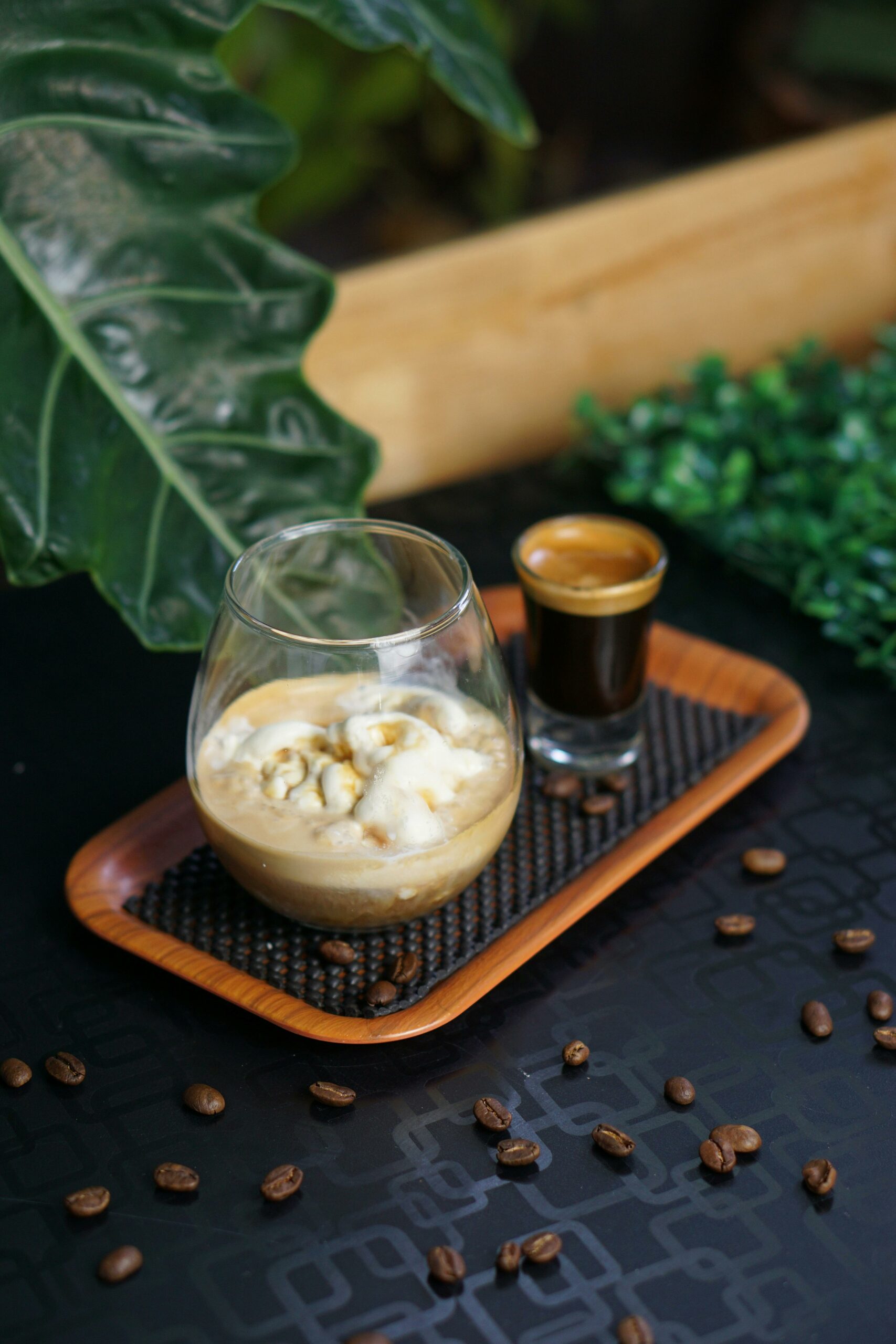 café affogato